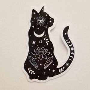 10/$10 Witchy Cat Sticker